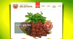 Desktop Screenshot of ezelcigkofte.com